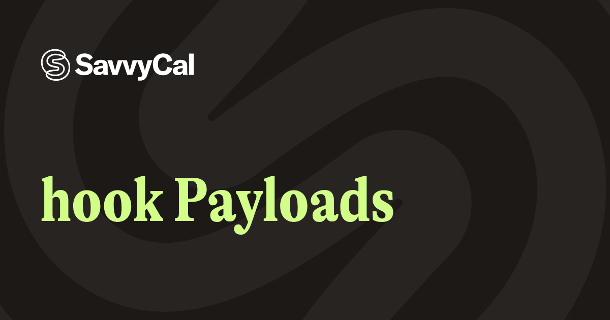 hook Payloads